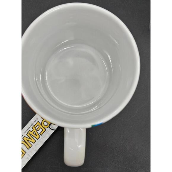 NWT Peanuts Snoopy Stoneware Mug Sky Blue & White 17 Oz - Picture 7 of 8